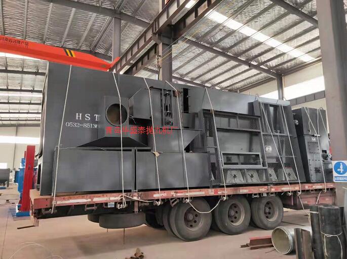 福建省福清市6918輥道通過式拋丸機發貨