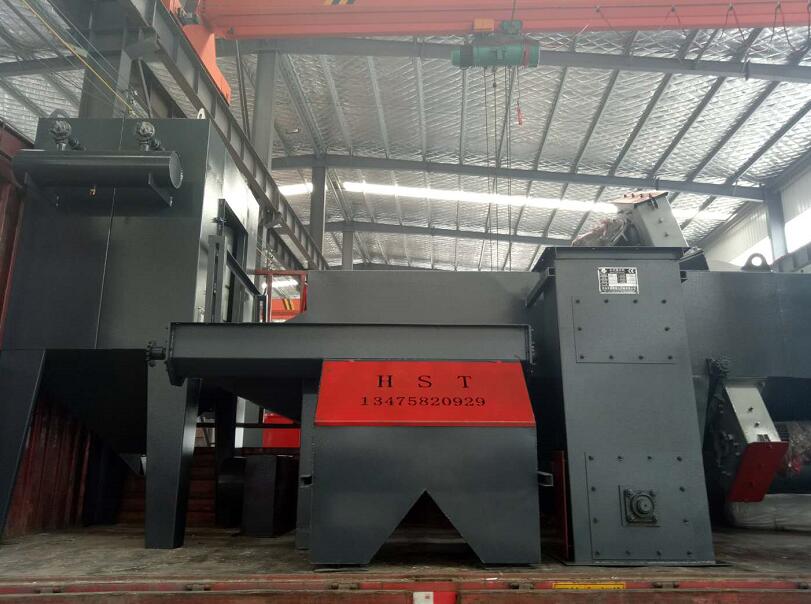 2019年4月發往河北河間6912大型拋丸清理機