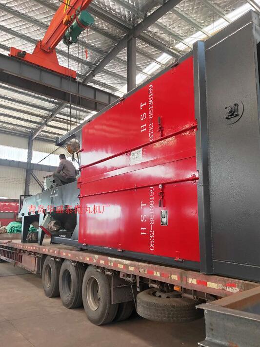 一臺3730單吊鉤,一臺6912拋丸機發往福建泉州